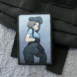 Parches tácticos cierre Velcro con estampado Sexy para ropa mochilas