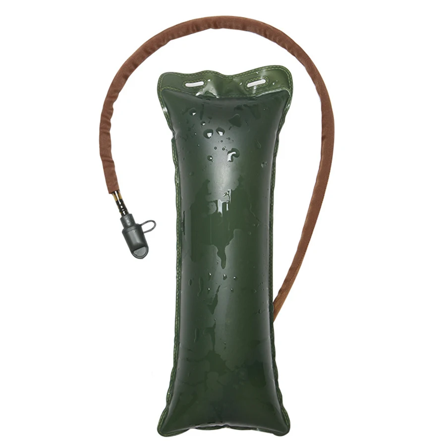 Bolsa de agua plegable para deportes al aire libre de 3L, forro de bolsa de agua de TPU de calidad alimentaria adecuado para senderismo, camping, etc. - imagen 2