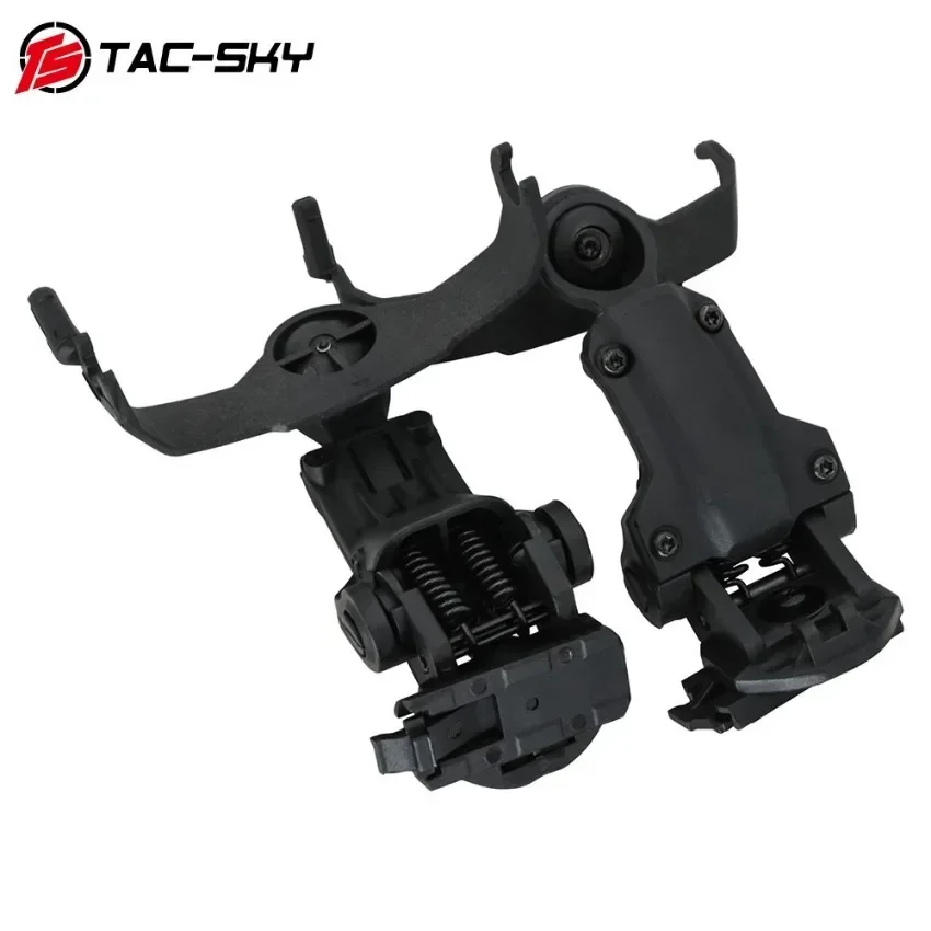 TS TAC-SKY-Adaptador de auriculares militares Airsoft, soporte táctico de riel para casco de arco para auriculares tácticos ComTa II Comtac3 - imagen 5