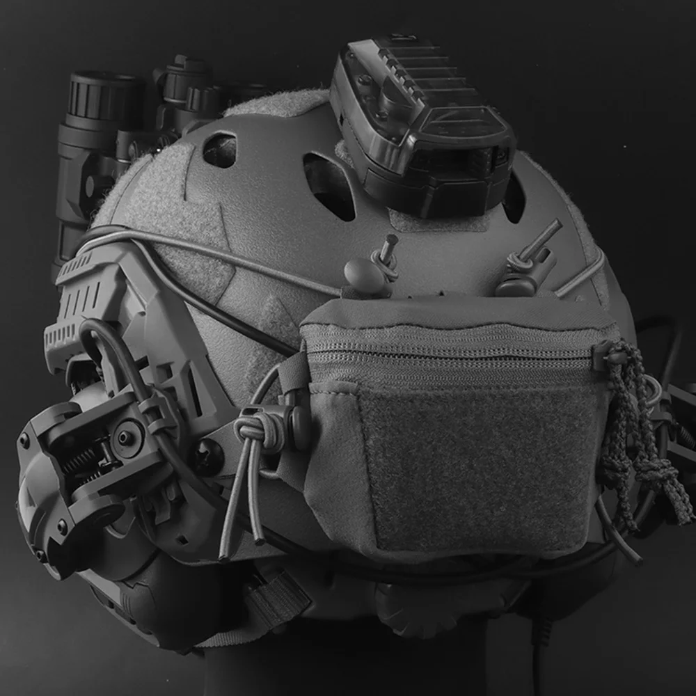 Bolsa Universal para casco SC, bolsa táctica para batería, accesorio de contrapeso NVG para casco