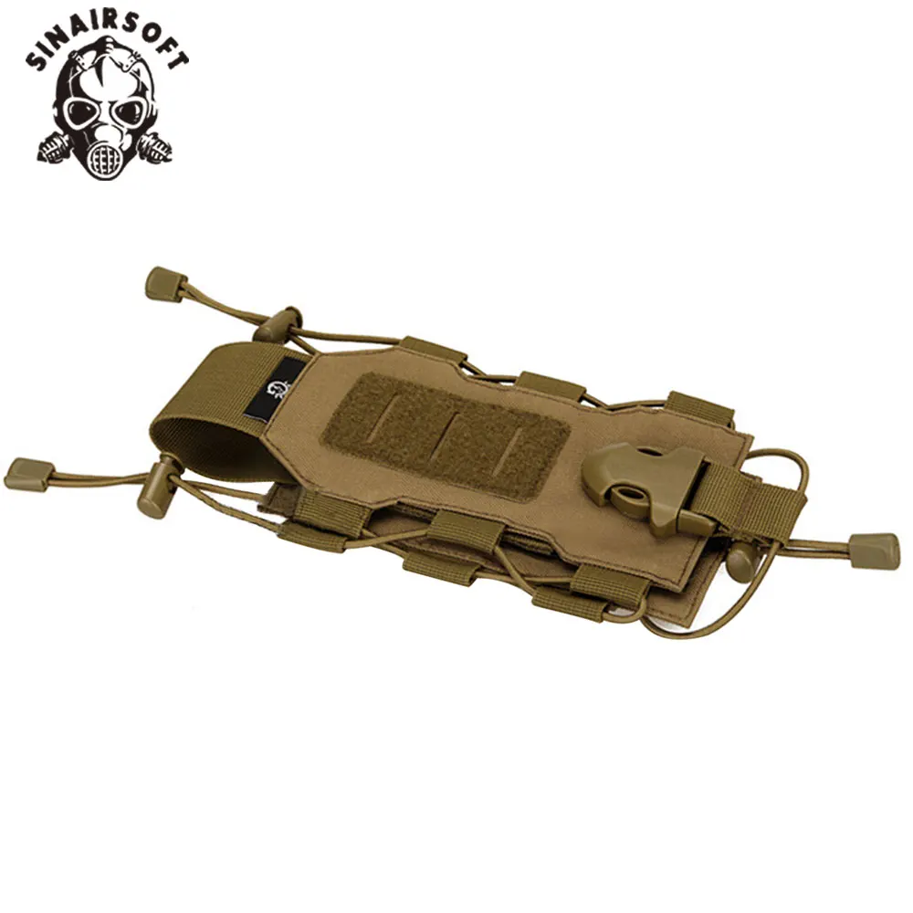 Bolsa táctica para botella de agua, portabotellas Molle para viaje al aire libre, senderismo, Camping - imagen 3