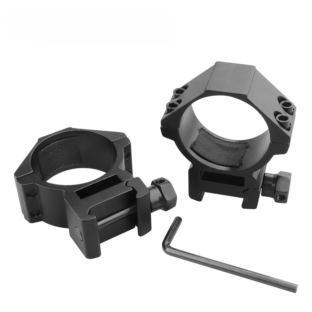 Anillo de montaje para mira telescópica, 35mm/34mm, carril de 20mm, mira óptica de una pieza, linterna, Base láser, soporte de montaje para mira telescópica