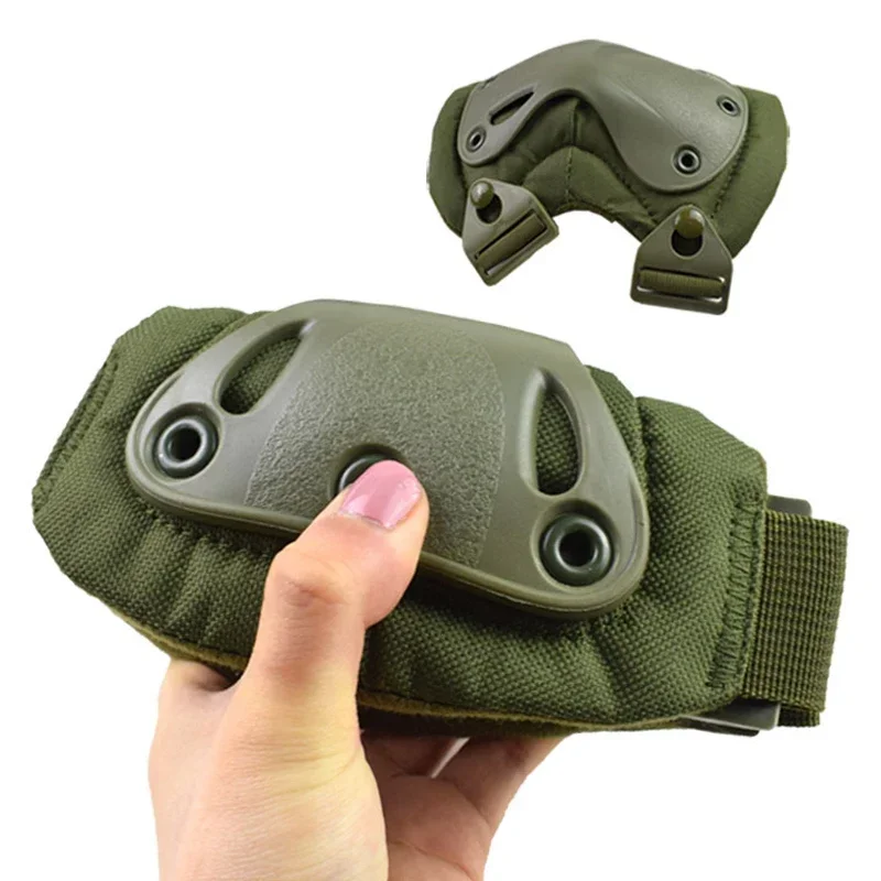 Protector táctico militar del ejército, conjunto de equipo de protección táctico para exteriores, 4 rodilleras/coderas, protección para ciclismo al aire libre, deportes de senderismo - imagen 3