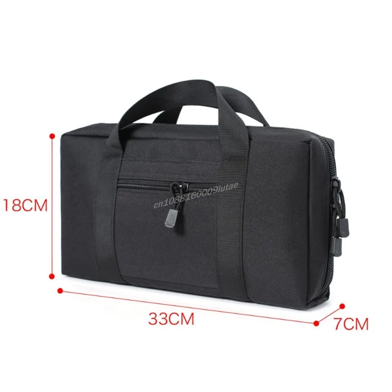 Bolsa de transporte de pistola para Glock 17 M9 Beretta PX4 G2C, bolsa de almacenamiento de pistola oculta Universal, bolsa táctica para revistas, bolso de caza - imagen 4