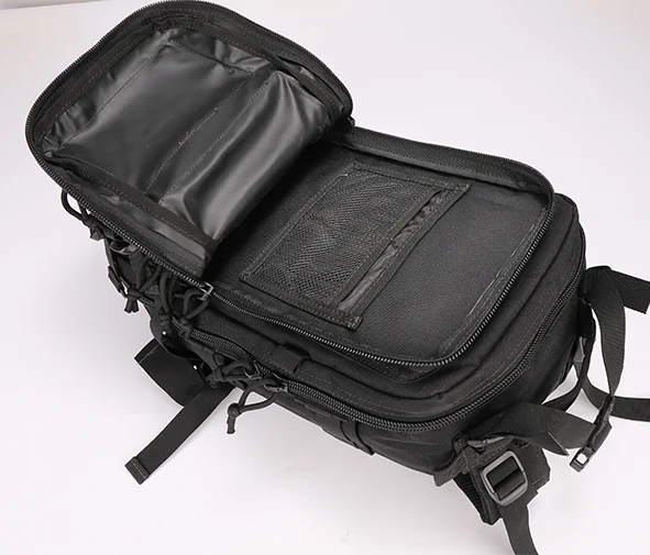 Mochila táctica YAKEDA 600D Molle bolsas para exteriores senderismo mochila 3P paquete de asalto bolsa de combate de viaje impermeable - imagen 5