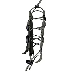 Riñonera táctica multifunción con portavasos y walkie-talkie
