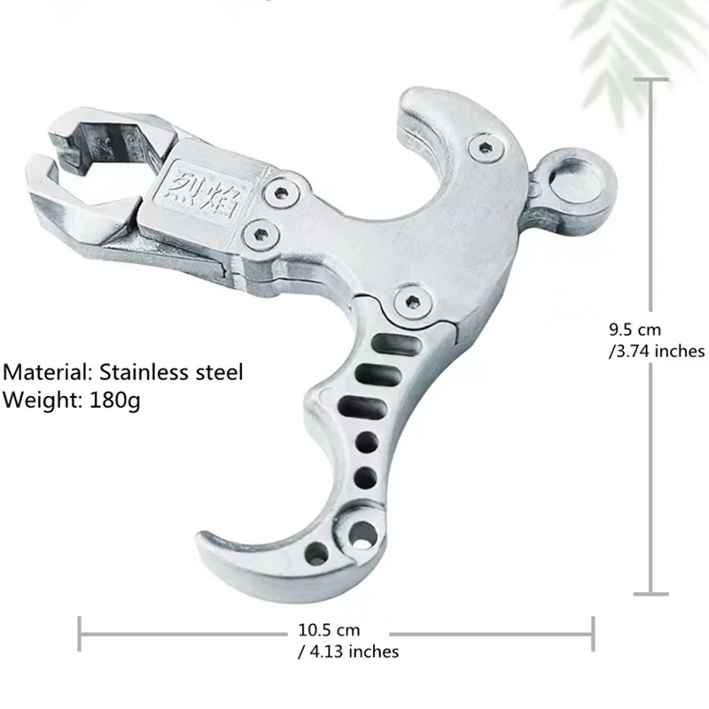 Dispositivo de liberación de Tiro con Arco hecho de Material metálico, puede lanzar rápidamente tirachinas de caza al aire libre, protege los dedos, accesorios de caza - imagen 2