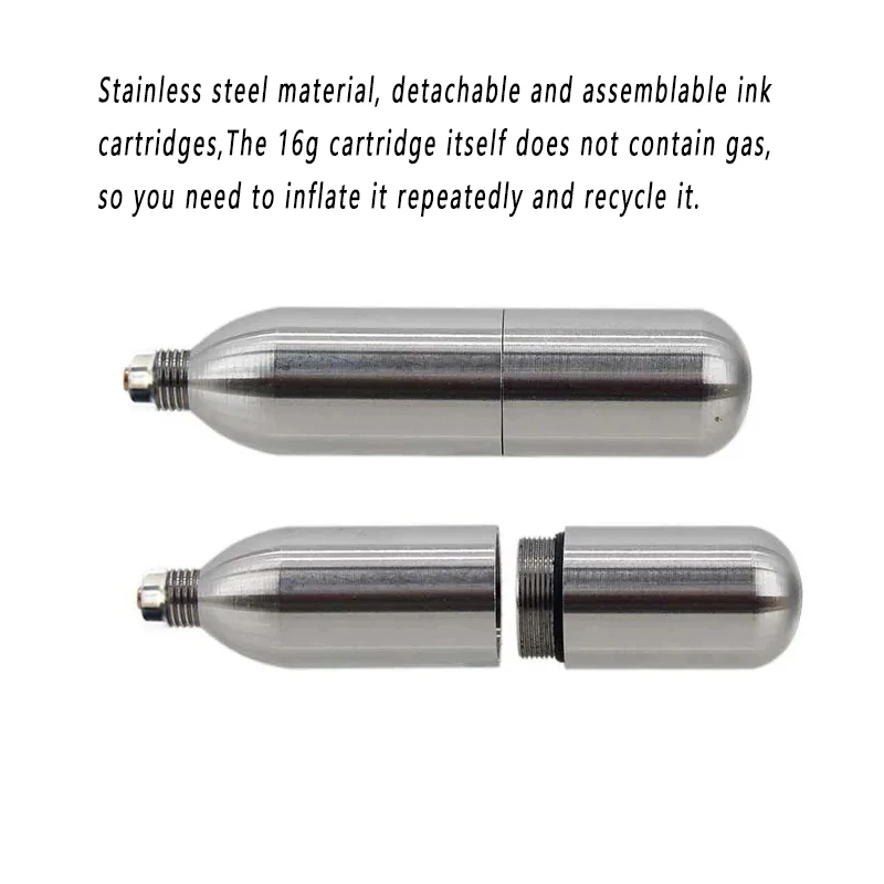 Nuevo diseño de cápsulas de café, válvula sellada optimizada, kit de cartucho recargable con adaptador para máquina de café artesanal, refresco carbonatado - imagen 4
