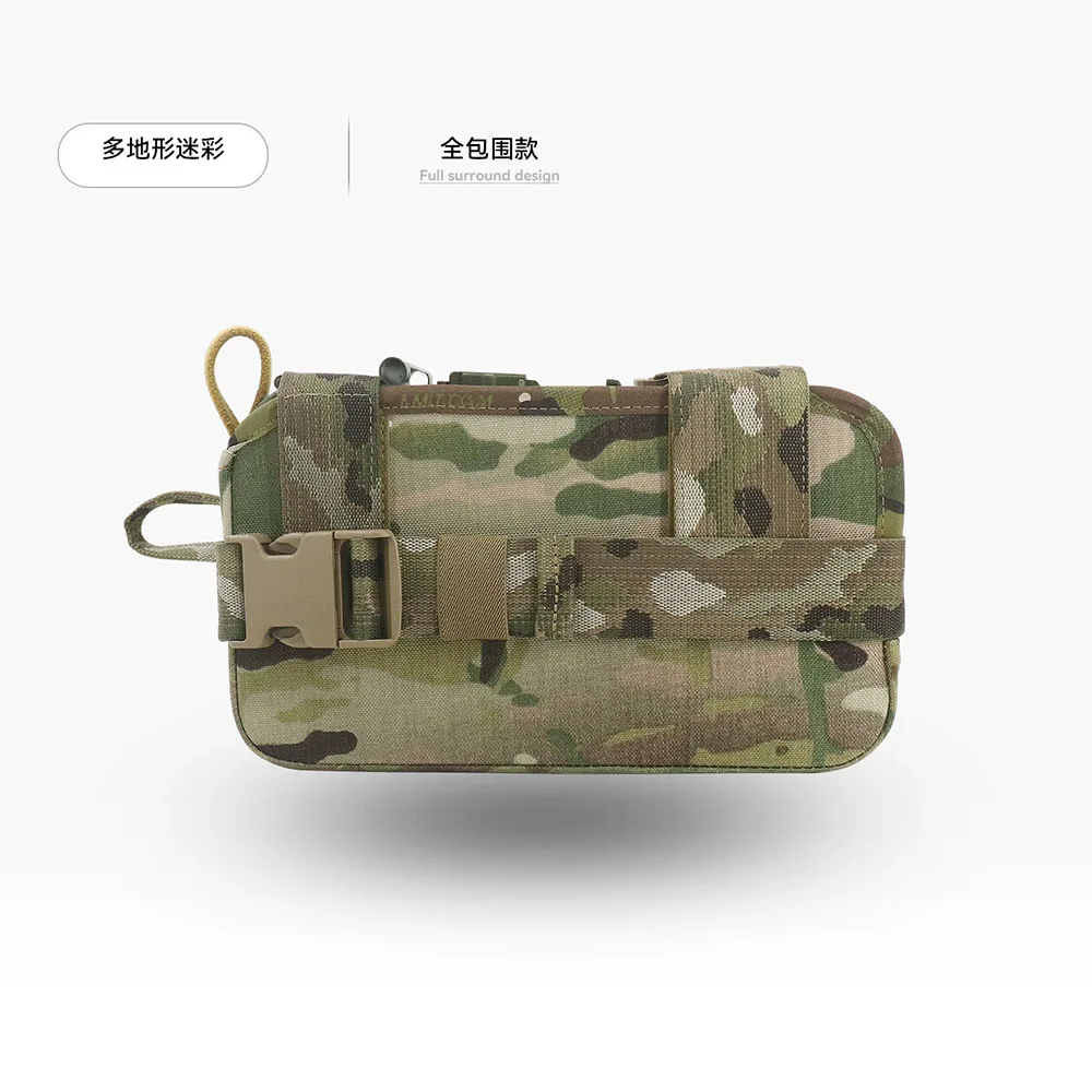 Bolsa de almacenamiento con cubierta protectora para cargador de tambor táctico Molle MBC PKM, bolsa de accesorios tácticos rusos SSO - imagen 5