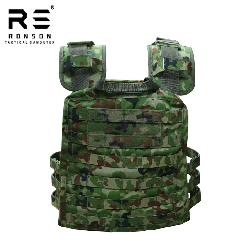 Chaleco táctico de camuflaje personalizado, protección ligera simple AVS, wargame, chaleco de entrenamiento con peso - imagen 3