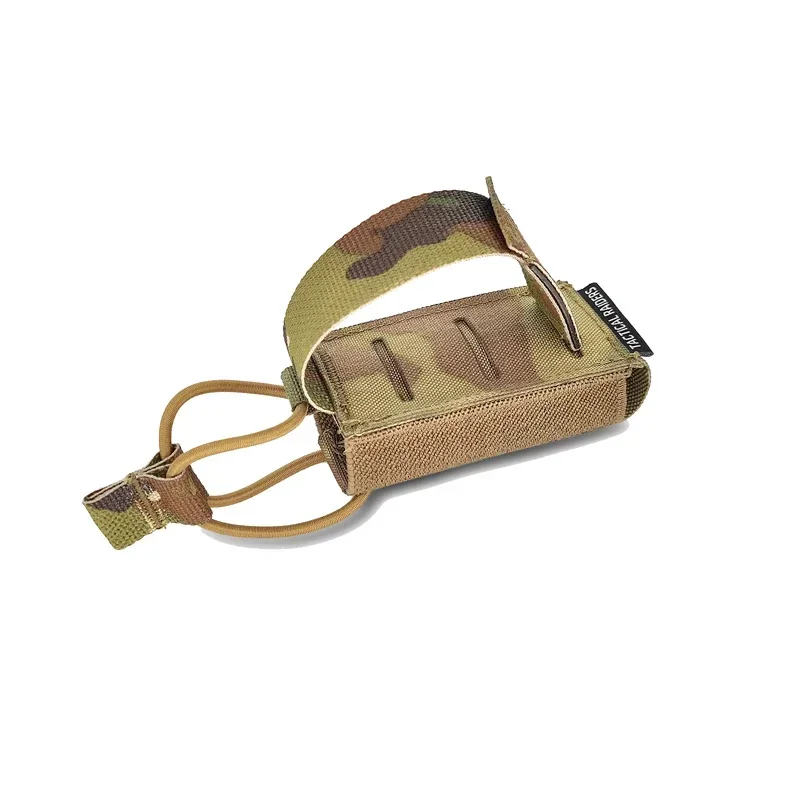 Airsoft-bolsa individual Mag de 9mm para pistola táctica Molle, funda para revista, caza, tiro, soporte para linterna, equipo extendido - imagen 4