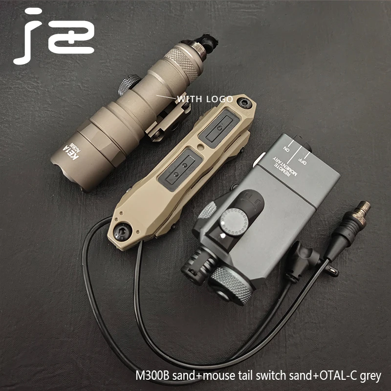 OTAL-C táctico de liberación rápida, láser verde M600 M300, linterna, accesorio para pistola de aire, interruptor de presión remoto doble - imagen 4