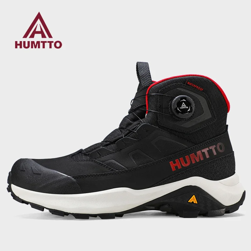 HUMTTO-zapatos de senderismo para hombre, botas de caza para exteriores, impermeables, para viajes, escalada, montaña, caminar, zapatillas de deporte para mujer