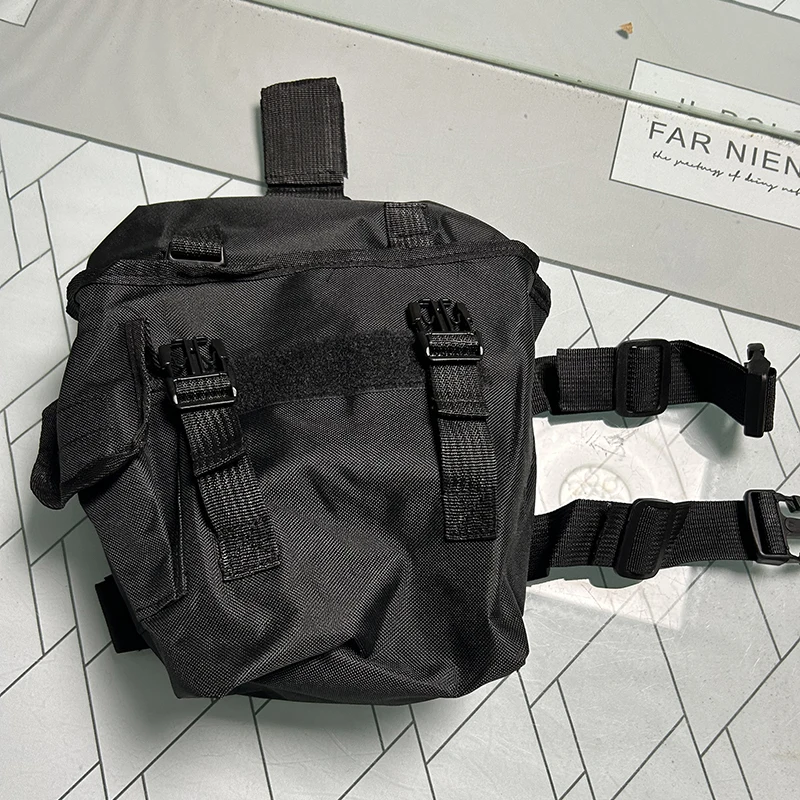 Bolsa de almacenamiento para pierna/cinturón/Molle para paquete de máscara de Gas, accesorio táctico, nuevo - imagen 5