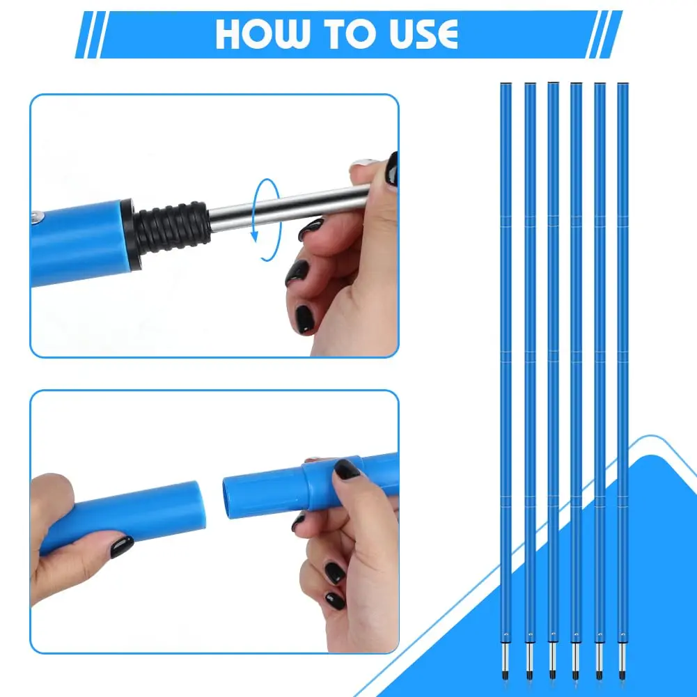 Kit entrenamiento agilidad fútbol – Postes slalom escalera y conos - imagen 4