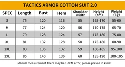 Chaqueta táctica windblock de algodón – Invernal para softair y senderismo