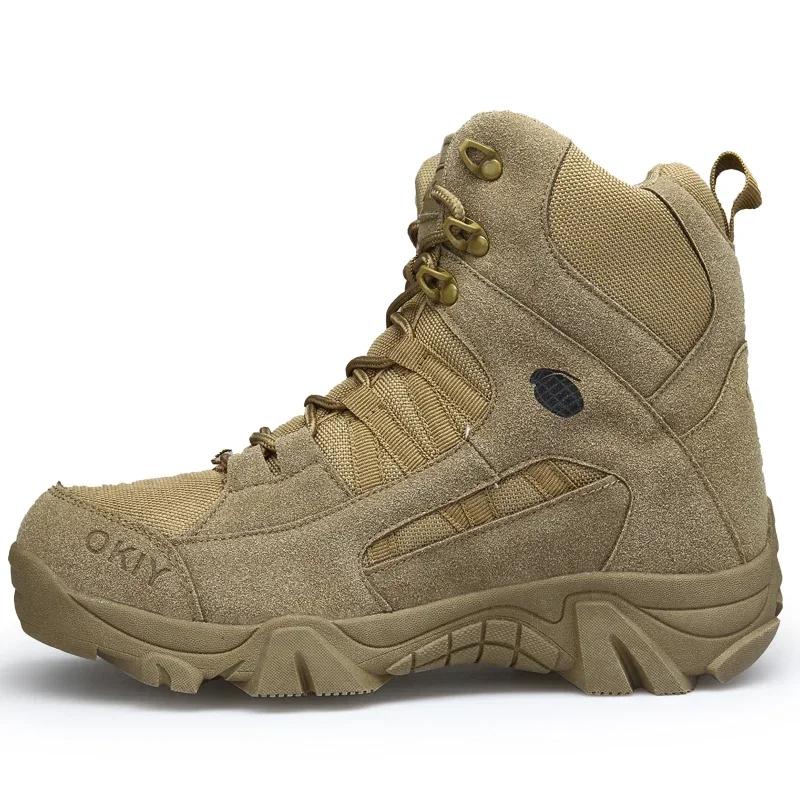 Botas tácticas desierto hombre para fuerzas especiales y senderismo - imagen 5