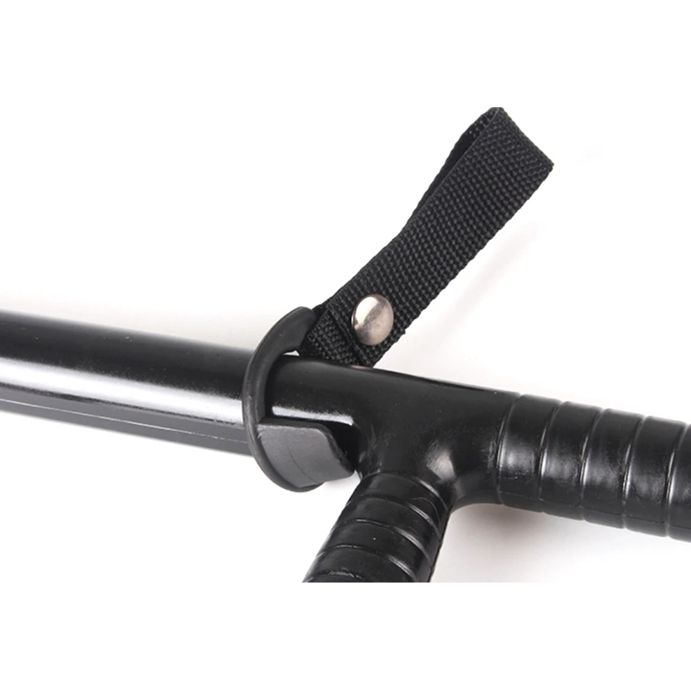 Soporte para bastón para cinturones de servicio - Funda táctica para personal de seguridad y aplicación de la ley - Funda para bastón con tapa abierta - imagen 4