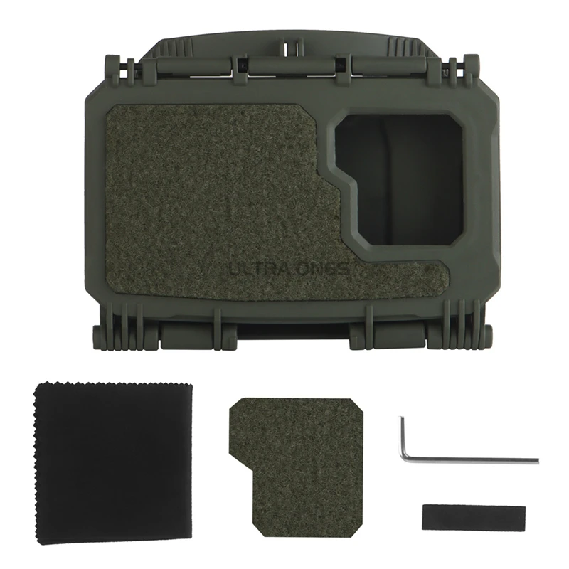 Caja de almacenamiento de tablero de navegación táctica V2 V2 PLUS MOLLE, soporte para teléfono, chaleco de caza, portador de placa, accesorio, equipo, estuche de tienda - imagen 4