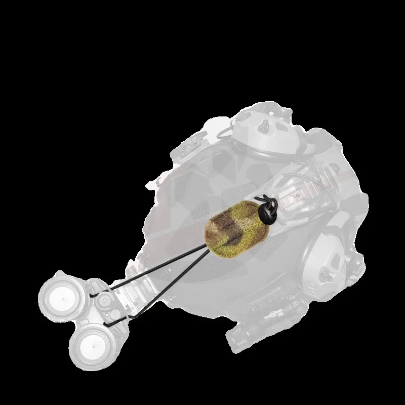 Cuerda de refuerzo para casco táctico, protección contra caídas, Kit de refuerzo NVG estilo KC, correa de retención de visión nocturna - imagen 5