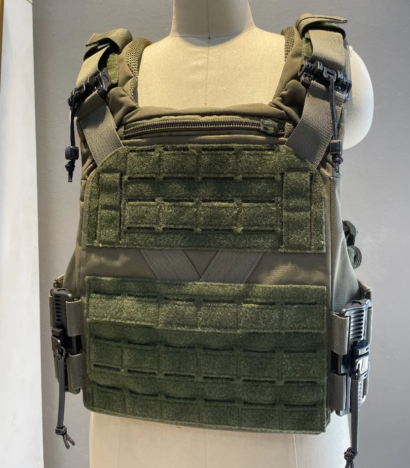 Chaleco táctico multifuncional Agilite de liberación rápida para supervivencia al aire libre, protección y entrenamiento en el desierto