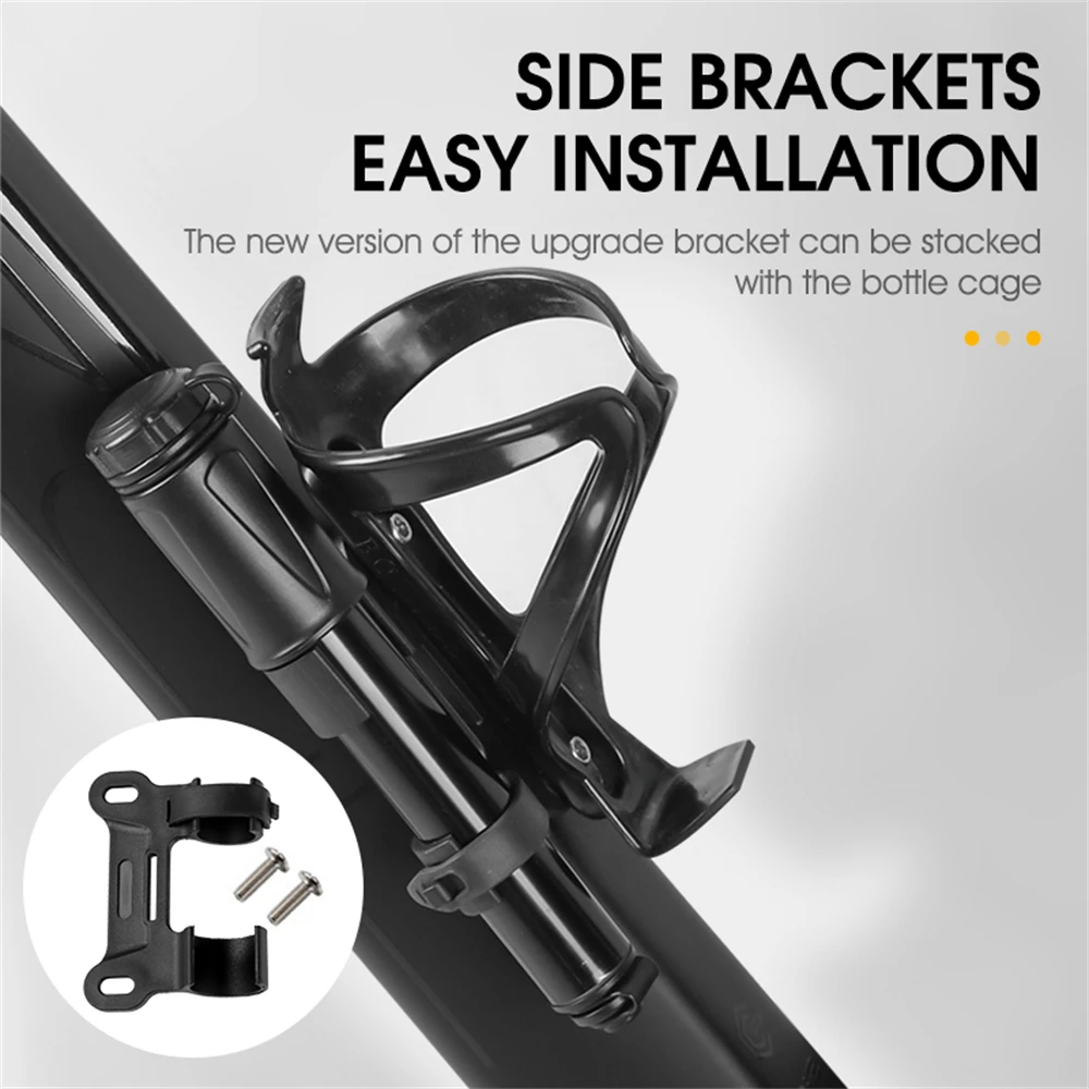 Mini bomba de aire para bicicleta de montaña, bomba de aire manual para bicicleta de aleación de aluminio, inflador de neumáticos, 100PSI - imagen 3