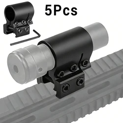 Abrazadera linterna táctica para riel Picatinny 11mm y 20mm