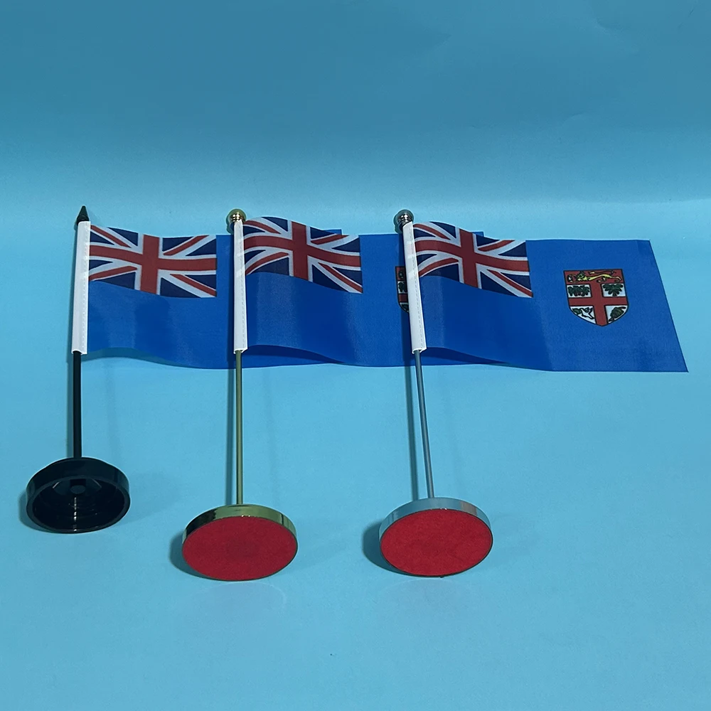BANDERA DE SKY Bandera nacional de Fiji para escritorio poliéster - imagen 2