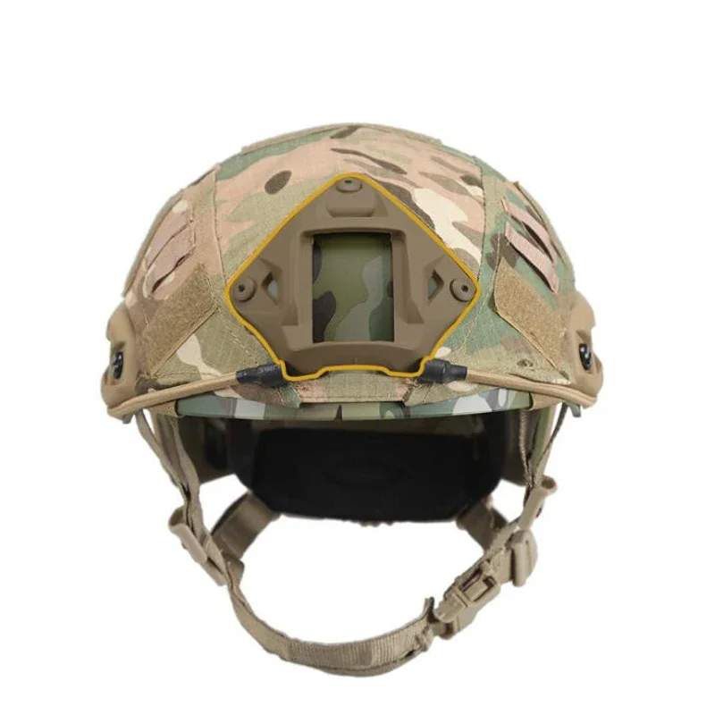 Cubierta de casco táctico para casco rápido, cubierta de casco multiamuflaje para juegos de guerra Airsoft, equipo de tiro de caza de Paintball militar - imagen 3