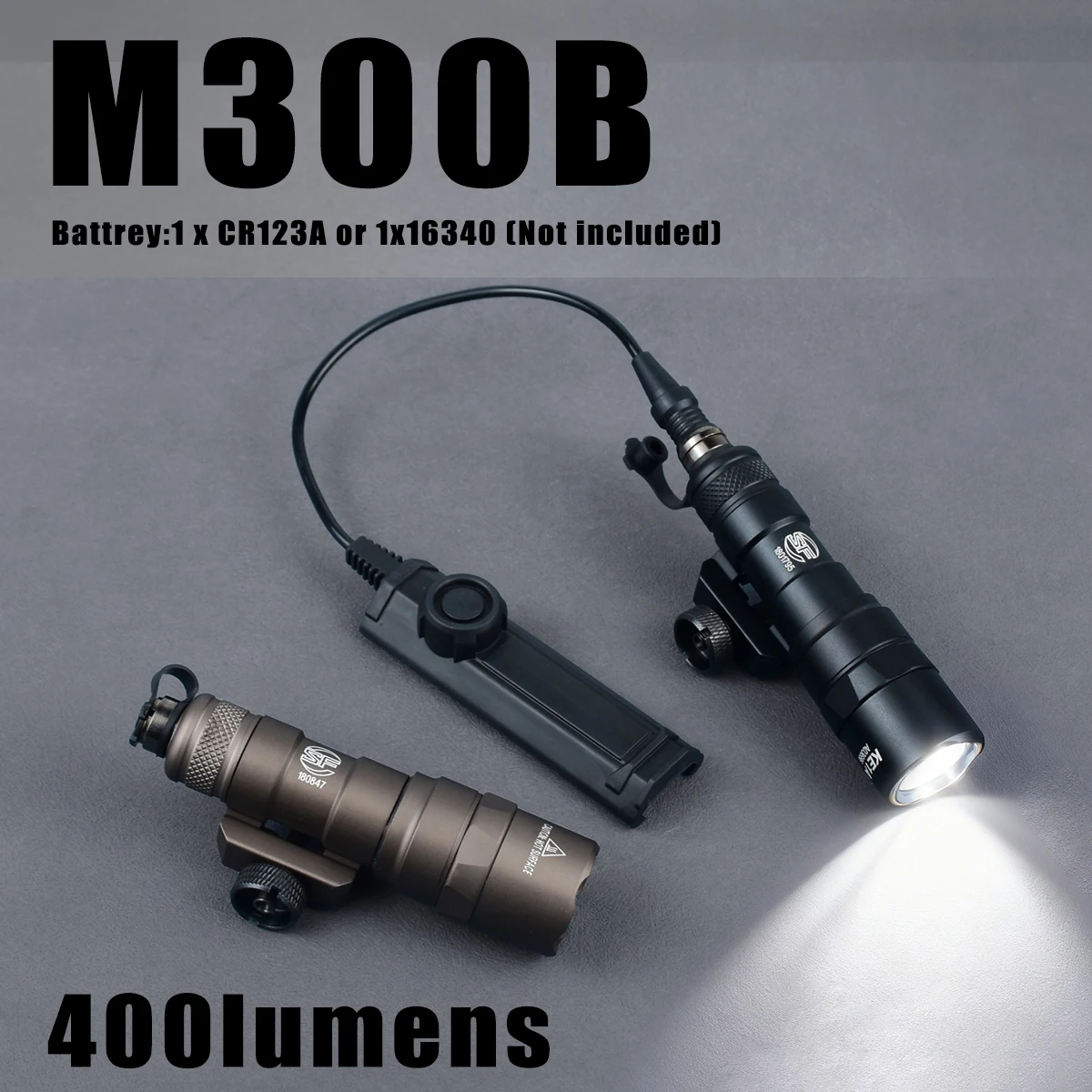 SureFire M600B Linterna Táctica 600 Lúmenes LED Encendido Momentáneo - imagen 3