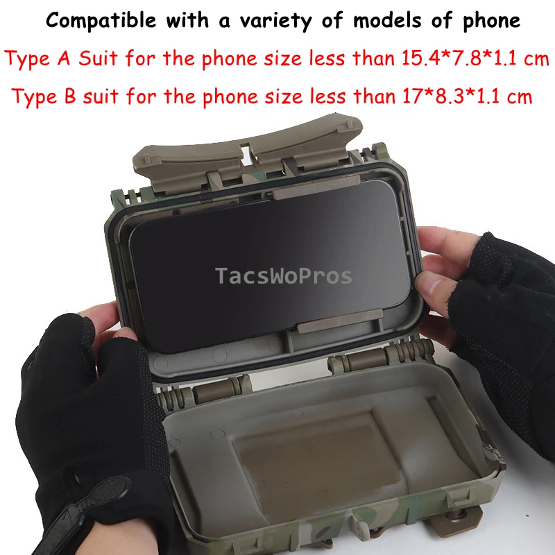 Soporte táctico MOLLE V2 Plus para teléfono móvil - imagen 3