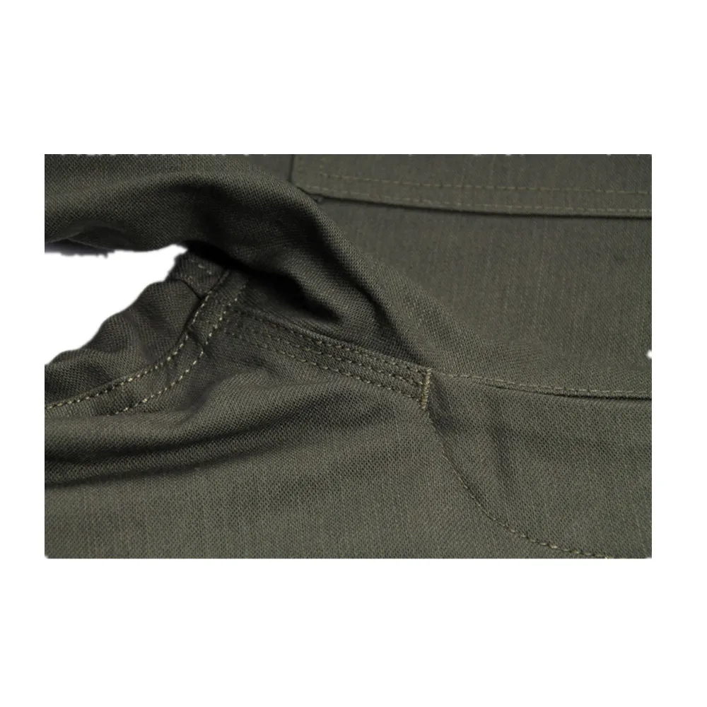 Pantalones militares del Ejército estadounidense USMC, verde militar suelto, pantalones de algodón puro, uniforme de entrenamiento, retro, guerra de Vietnam, Ejército de EE. UU. - imagen 5