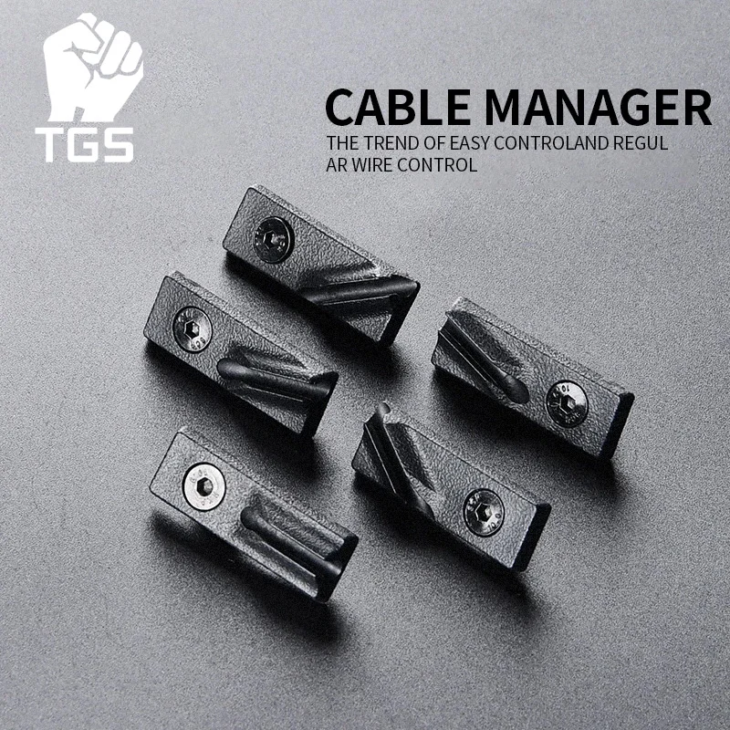 WADSN-interruptor remoto de presión de guía de Cable, sistema Mlok Keymod, linterna láser, gestión de cables, accesorios de armas de metal airsoft - imagen 5