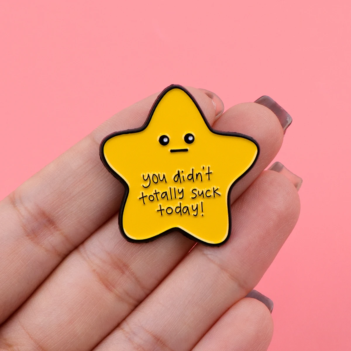 Broche esmaltado de estrella para mujer, broche para Collar, ropa creativa de dibujos animados, accesorios de joyería, decoración, regalo de Metal, sombrero, citas, insignia, solapa - imagen 3