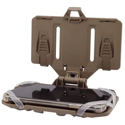 VULPO Chaleco táctico MOLLE modular con funda mapa y bolsa pecho