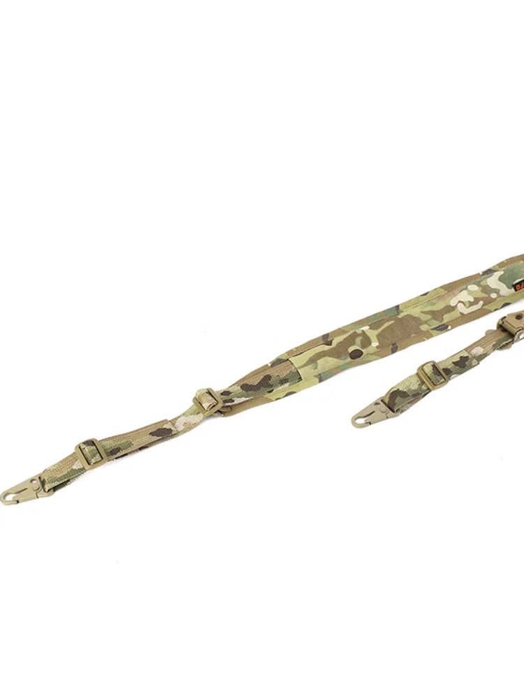Correa multiusos de doble punto, ajuste rápido, hebilla de acero olecrano, correa táctica de camuflaje - imagen 5