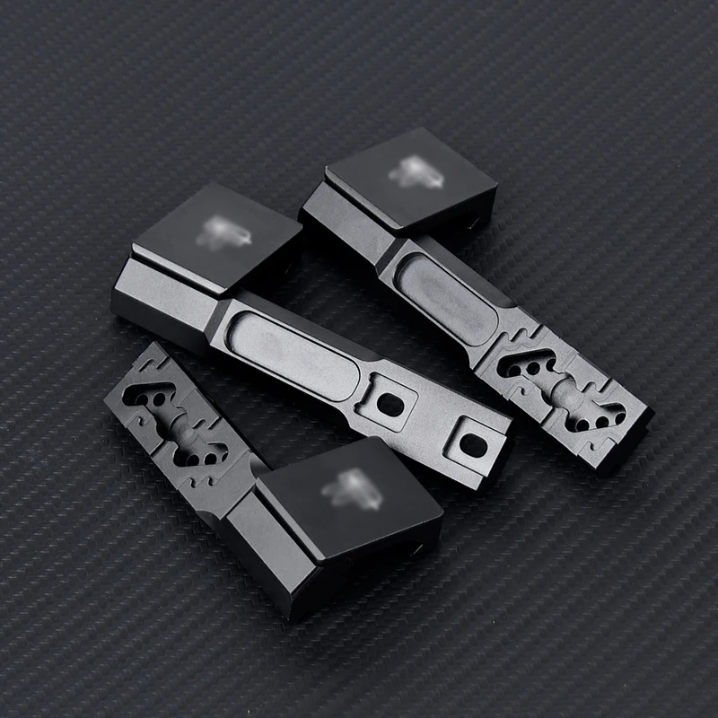 Base de montaje para linterna táctica CNC de Metal SF M300 M600 Scoutlight soporte fijo montaje compensado de aluminio compatible con sistema de riel MLOK/KEYMOD - imagen 2