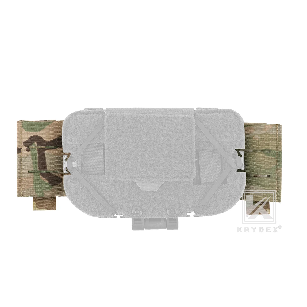 KRYDEX-plataforma de pecho táctica, soporte frontal para pecho, puente MOLLE, Panel de montaje para teléfono, plataforma para D3CR MK3 MK4 UW SOP, accesorios - imagen 3