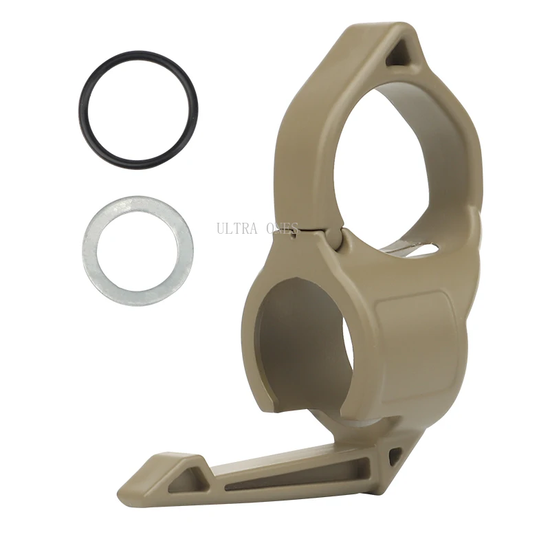 Adaptador de anillo portátil para linterna táctica, accesorio de caza Compatible con múltiples modelos con diámetro interior de 2,2 cm - imagen 2