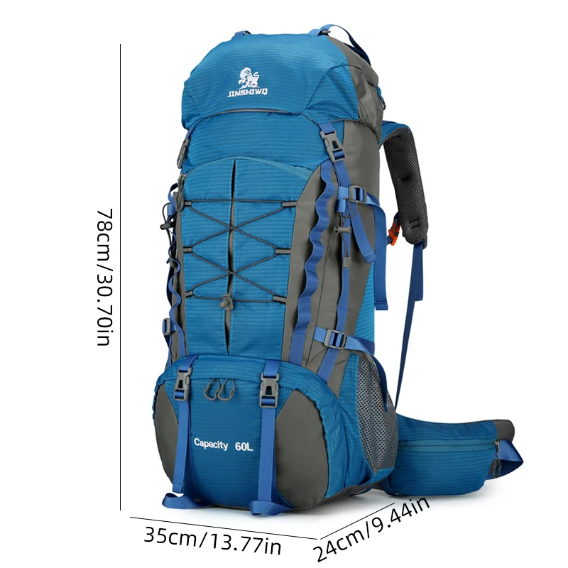 Mochila de acampada para montañismo, mochila multicapa para deportes al aire libre, viajes, senderismo, escalada, senderismo, paquete con compartimento para zapatos - imagen 3