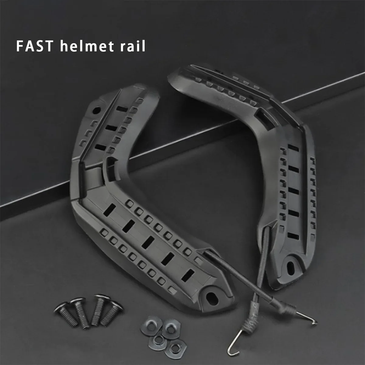 Fast Helmet Rail BK