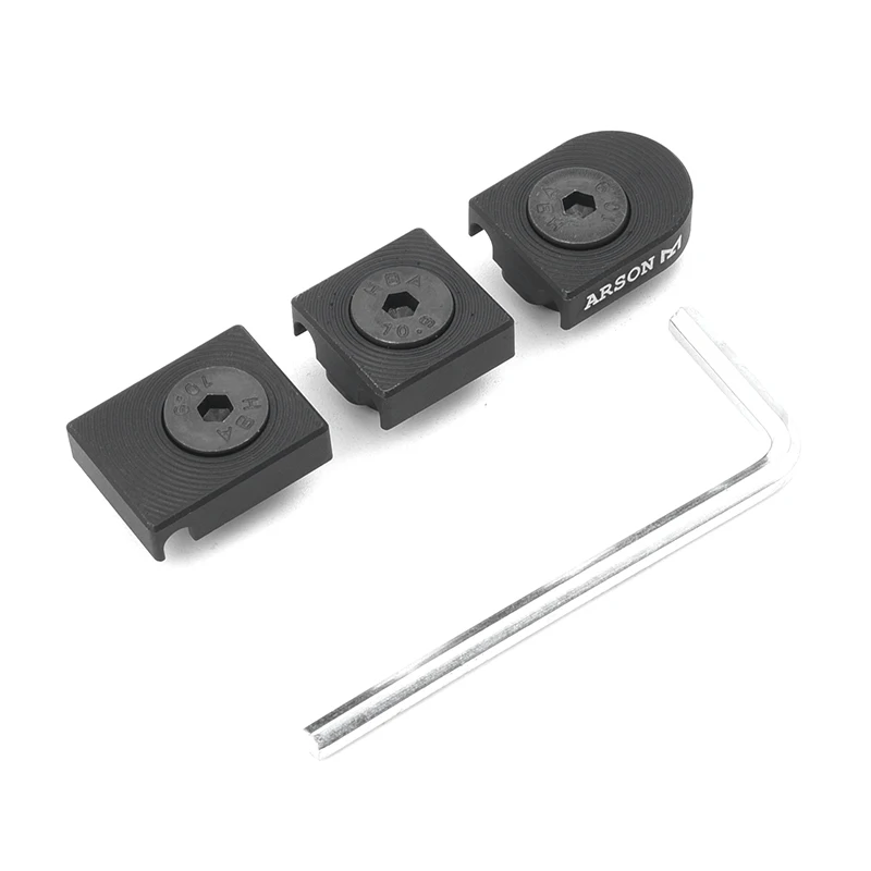 Sistema de gestión de cables M-LOK, 3 unidades/juego, cubierta de riel guía de cables, guardamanos de riel Picatinny, guía de cables fija - imagen 2