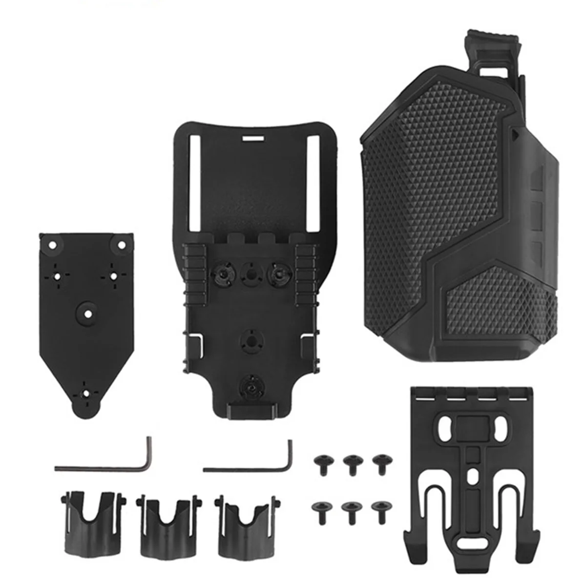Funda táctica de extracción rápida para pistola, fundas ajustables para cinturón de tiro y caza al aire libre, pistolas universales Airsoft - imagen 2