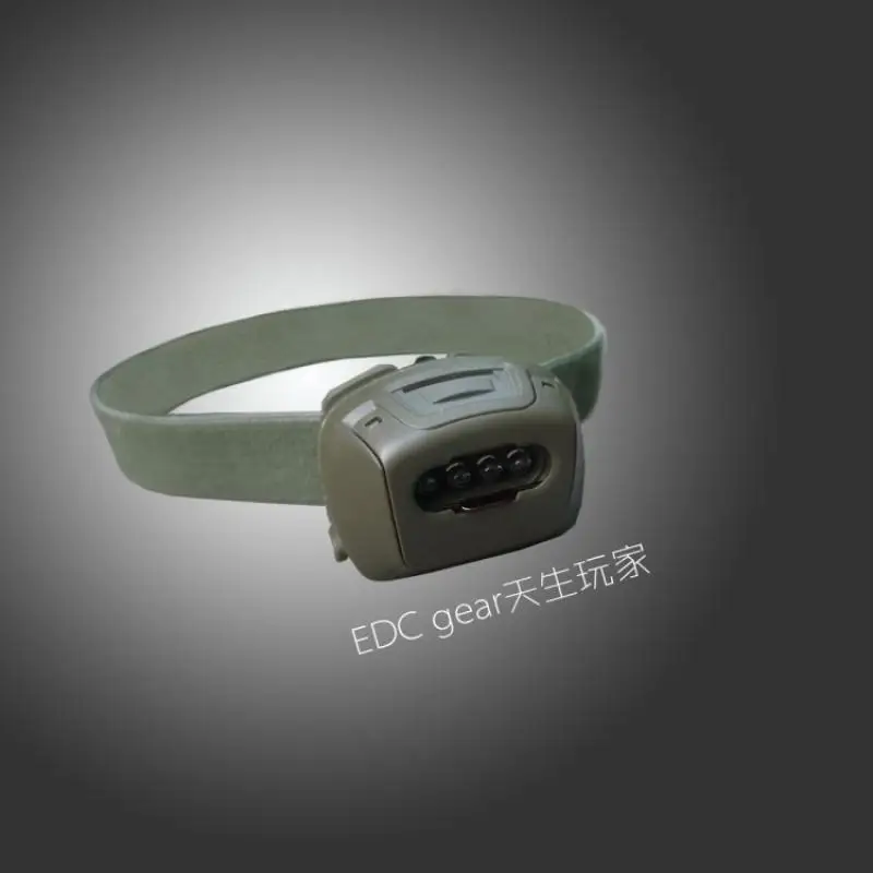 Faro táctico multiusos para exteriores, lámpara LED para casco, 70 lúmenes, 3 engranajes, accesorios ajustables para Airsoft, Paintball civil, modelo B - imagen 4