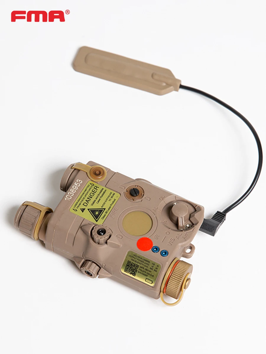 FMA-PEQ15-LA5 con luz LED blanca y roja, nuevo indicador láser con lente IR, TB0072 - imagen 2