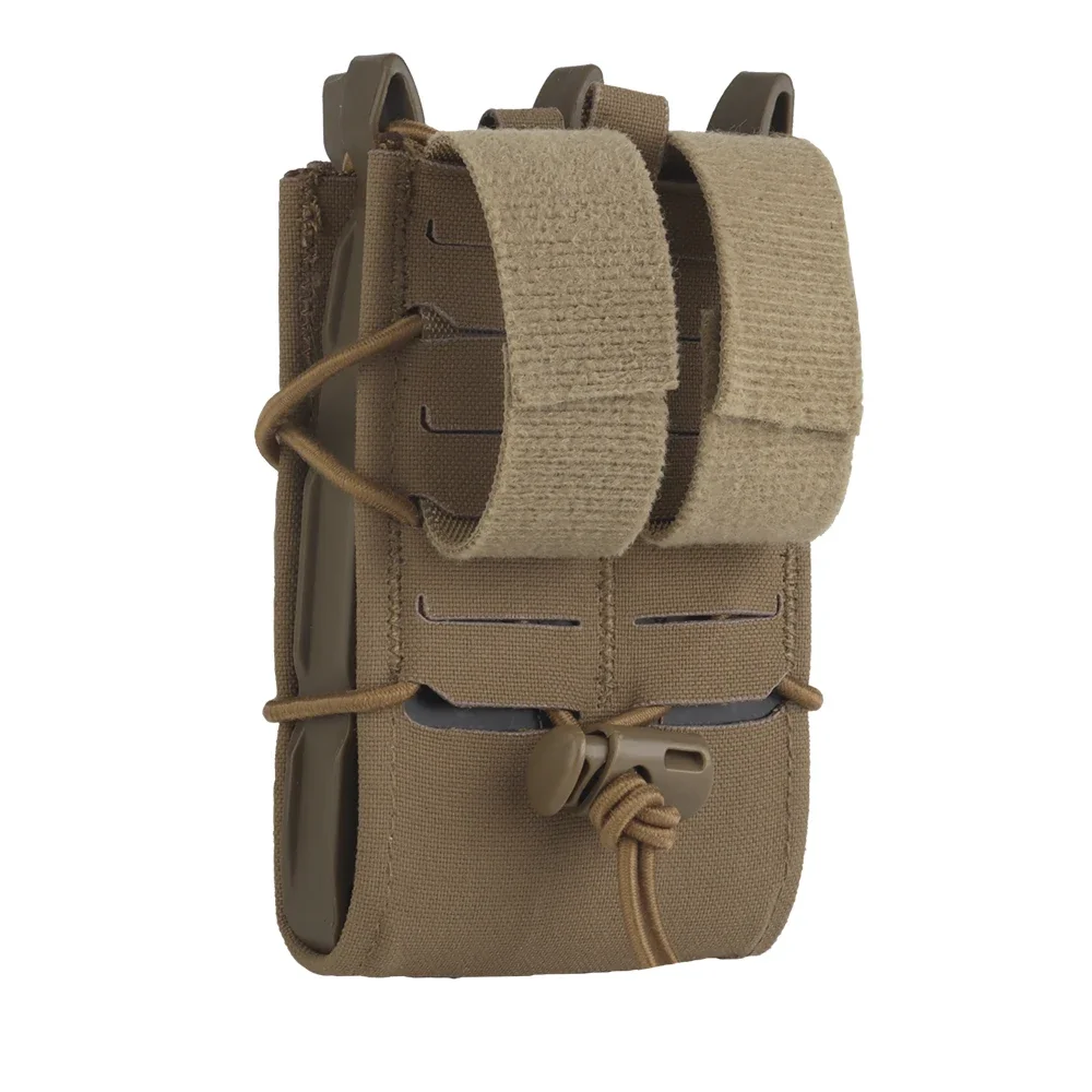 MOLLE-funda Tiger Mag de dos pisos, bolsa V2 de 7,62/5,56/9MM para portador de platos y cinturón, accesorios esenciales de caza - imagen 5