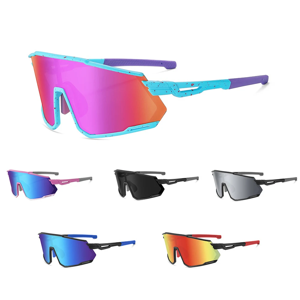 2025 Nuevas gafas de ciclismo polarizadas UV400: gafas de sol deportivas ligeras para correr en MTB, pescar y conducir, gafas de bicicleta con montura grande