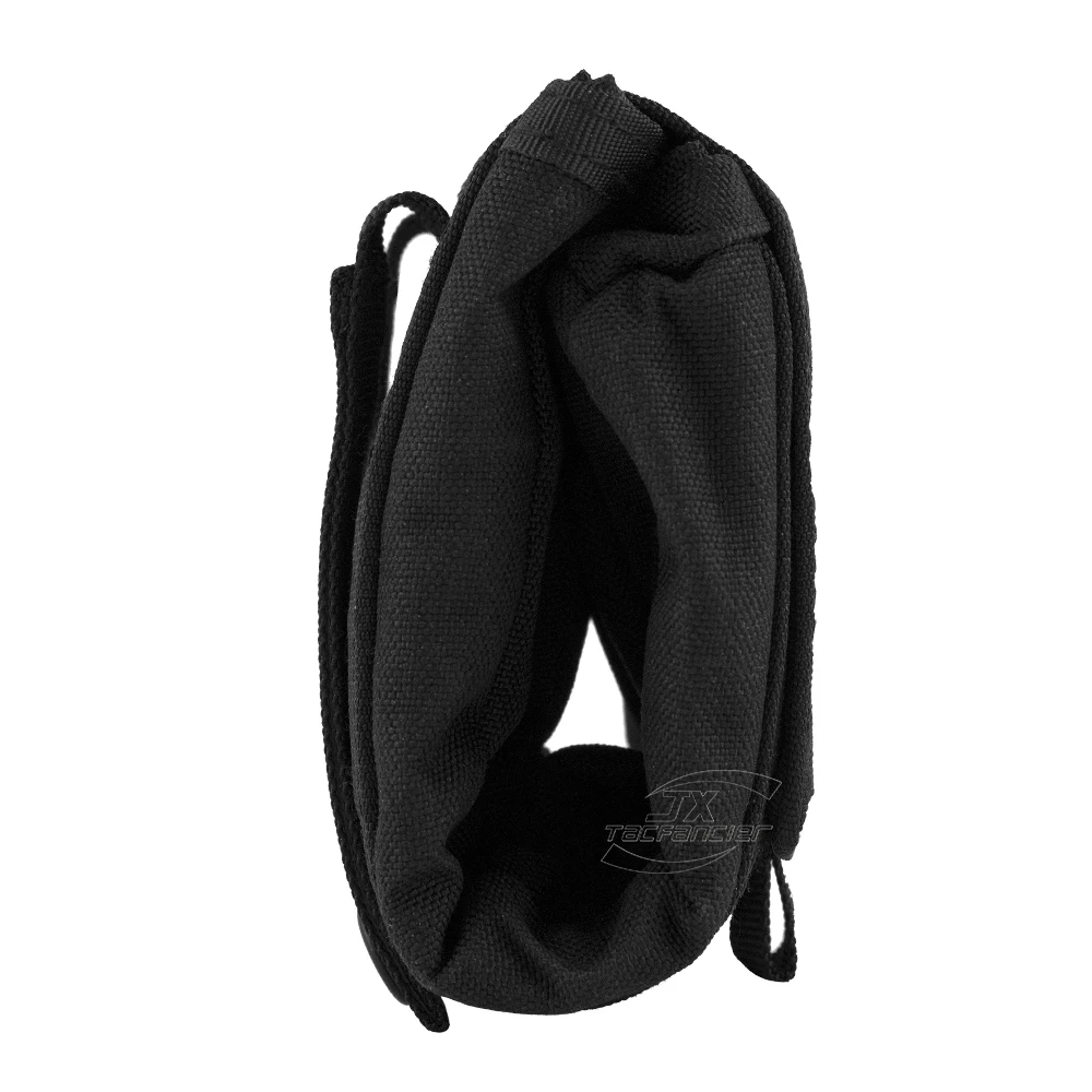 Bolsa táctica enrollable para colgar revistas, Mini bolsa plegable de almacenamiento de combate, bolsillo en la cintura EDC, para deportes al aire libre y caza - imagen 4