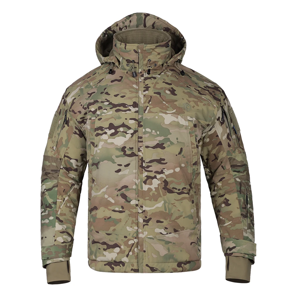 Emersongear etiqueta azul Musk-Ox abrigo táctico chaqueta a prueba de viento deportes al aire libre Camping desplazamientos senderismo caza ergonómico EMB9756 - imagen 2