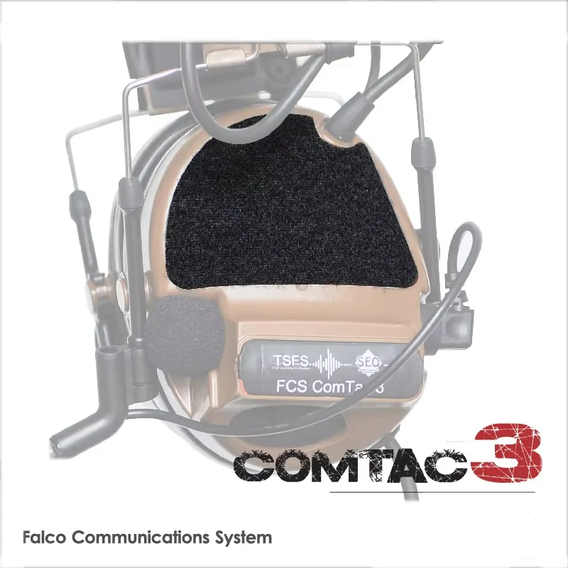 Pegatinas para auriculares para accesorios tácticos al aire libre Auricular COMTAC